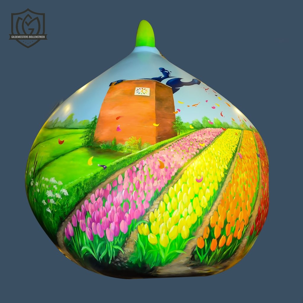 Reuzenbol 'Colorful Bulbregion' - Judith van der Meer